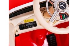 Pojazd elektryczny dla dzieci Mercedes Benz Retro Type 540A, czerwony