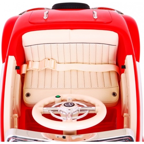 Pojazd elektryczny dla dzieci Mercedes Benz Retro Type 540A, czerwony