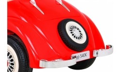 Pojazd elektryczny dla dzieci Mercedes Benz Retro Type 540A, czerwony