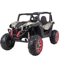 Pojazd elektryczny Buggy SuperStar 4x4 MP4 Camo