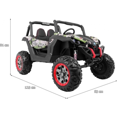 Pojazd elektryczny Buggy SuperStar 4x4 MP4 Camo