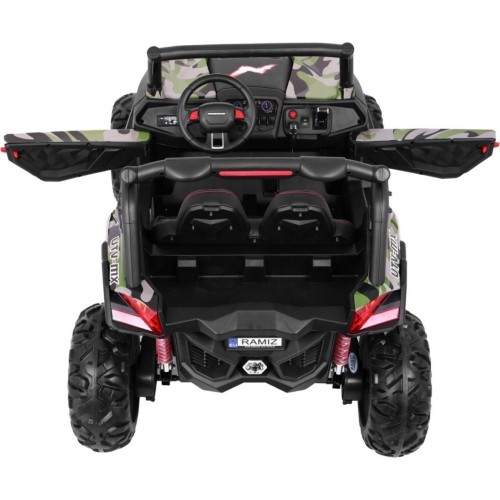 Pojazd elektryczny Buggy SuperStar 4x4 MP4 Camo