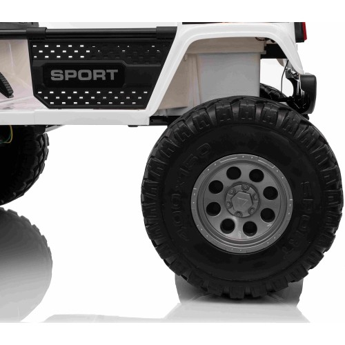Pojazd elektryczny Extreme Sport 4x4, biały