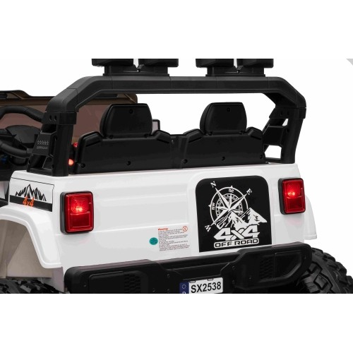 Pojazd elektryczny Extreme Sport 4x4, biały