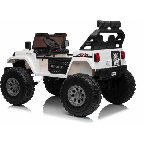 Pojazd elektryczny Extreme Sport 4x4, biały