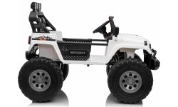 Pojazd elektryczny Extreme Sport 4x4, biały