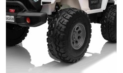 Pojazd elektryczny Extreme Sport 4x4, biały