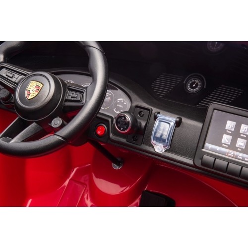 Pojazd elektryczny Porsche 911 GT3 STRONG czerwony