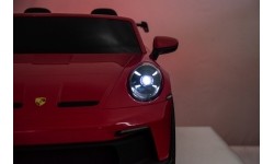 Pojazd elektryczny Porsche 911 GT3 STRONG czerwony
