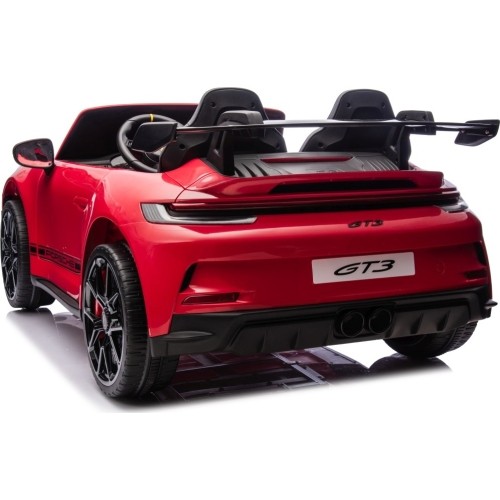 Pojazd elektryczny Porsche 911 GT3 STRONG MP4, czerwony