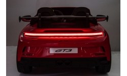 Pojazd elektryczny Porsche 911 GT3 STRONG MP4, czerwony