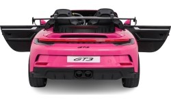 Pojazd elektryczny Porsche 911 GT3 STRONG MP4, różowy