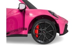 Pojazd elektryczny Porsche 911 GT3 STRONG MP4, różowy