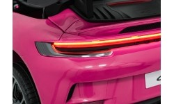 Pojazd elektryczny Porsche 911 GT3 STRONG MP4, różowy
