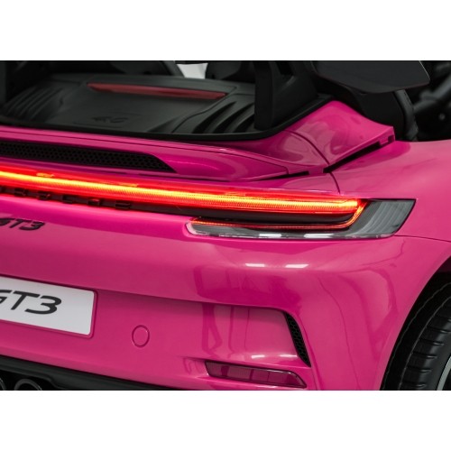 Pojazd elektryczny Porsche 911 GT3 STRONG MP4, różowy