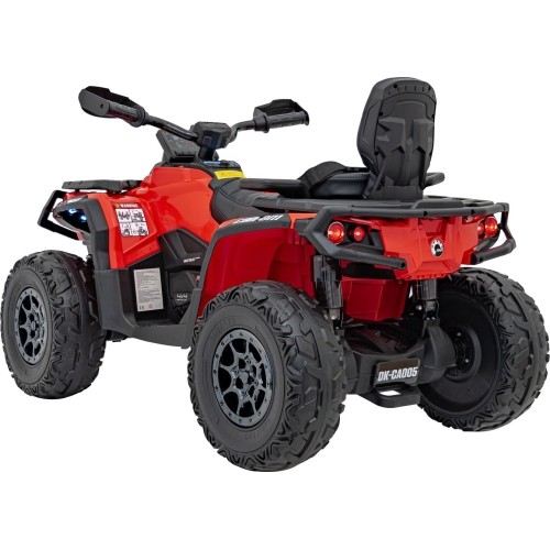 Quad Can Am Outlander ATV ze zdalnym sterowaniem, czerwony