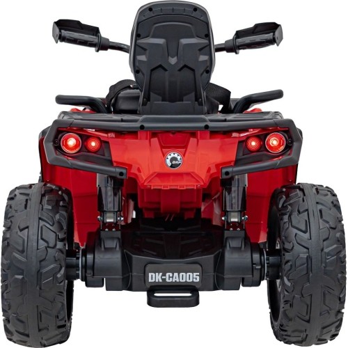 Quad Can Am Outlander ATV ze zdalnym sterowaniem, czerwony