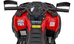 Quad Can Am Outlander ATV ze zdalnym sterowaniem, czerwony