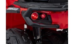 Quad Can Am Outlander ATV ze zdalnym sterowaniem, czerwony