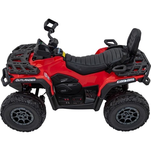 Quad Can Am Outlander ATV ze zdalnym sterowaniem, czerwony