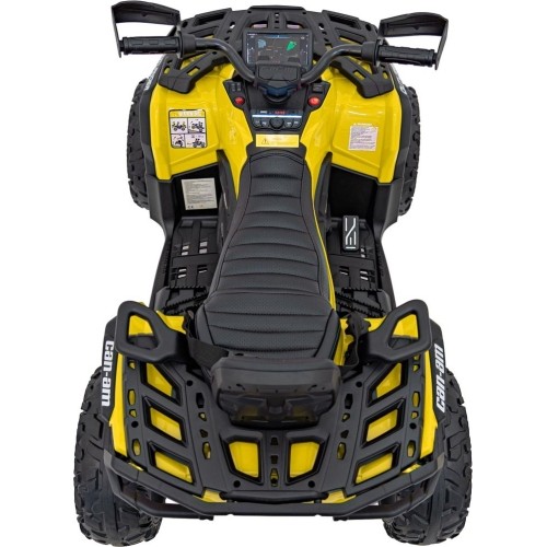 Quad Can-Am Outlander ze zdalnym sterowaniem, żółty