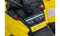 Quad Can-Am Outlander ze zdalnym sterowaniem, żółty