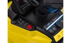 Quad Can-Am Outlander ze zdalnym sterowaniem, żółty