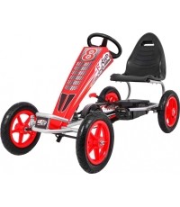 Gokart na pedały Full Ahead AIR czerwony