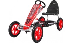 Gokart na pedały Full Ahead AIR czerwony