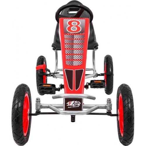 Gokart na pedały Full Ahead AIR czerwony
