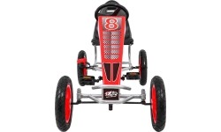 Gokart na pedały Full Ahead AIR czerwony