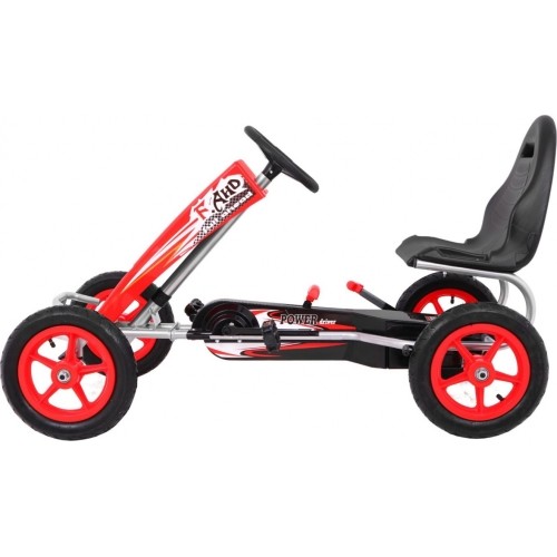 Gokart na pedały Full Ahead AIR czerwony
