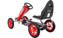 Gokart na pedały Full Ahead AIR czerwony