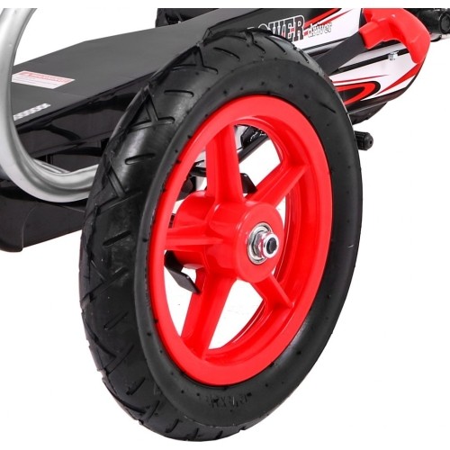 Gokart na pedały Full Ahead AIR czerwony