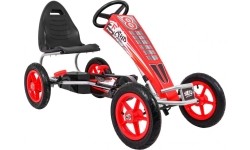 Gokart na pedały Full Ahead AIR czerwony