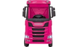 Pojazd elektryczny Scania R-SERIE, różowy