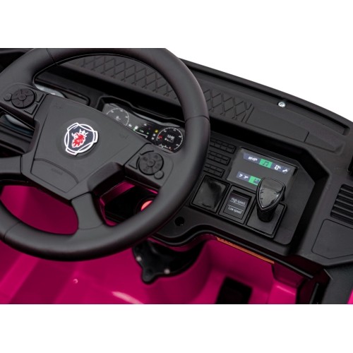 Pojazd elektryczny Scania R-SERIE, różowy