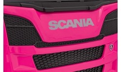 Pojazd elektryczny Scania R-SERIE, różowy