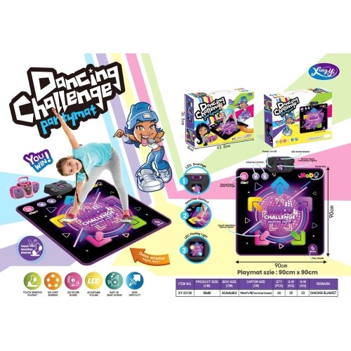 Mata muzyczna do tańca DISCO Challenge
