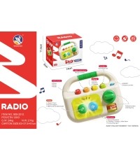 Wielofunkcyjne radio z dźwiękami dla najmłodszych
