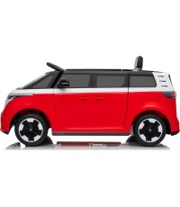 Pojazd elektryczny Volkswagen ID Buzz, czerwony