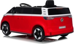 Pojazd elektryczny Volkswagen ID Buzz, czerwony