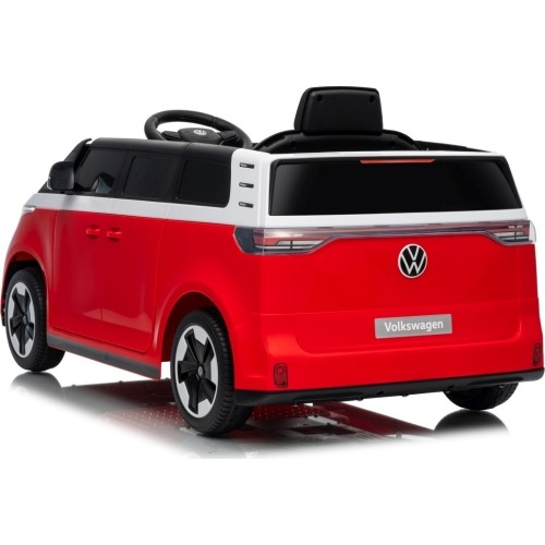 Pojazd elektryczny Volkswagen ID Buzz, czerwony