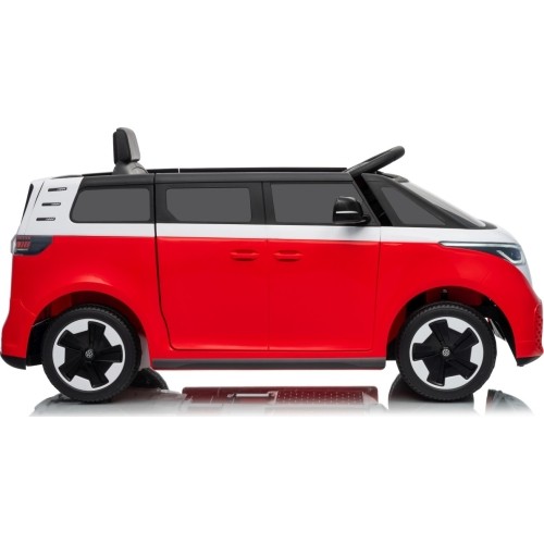 Pojazd elektryczny Volkswagen ID Buzz, czerwony