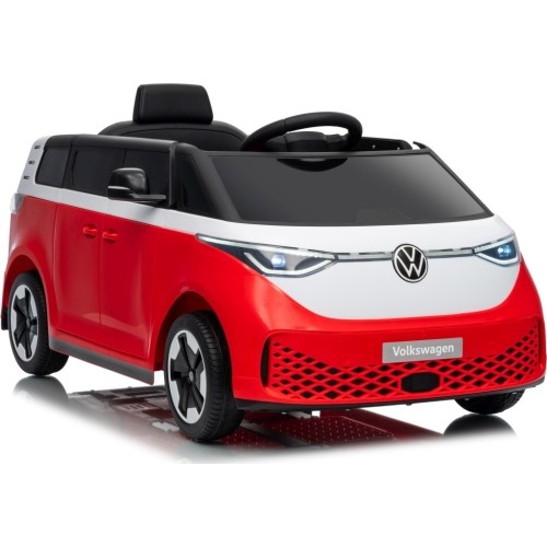 Pojazd elektryczny Volkswagen ID Buzz, czerwony