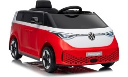 Pojazd elektryczny Volkswagen ID Buzz, czerwony