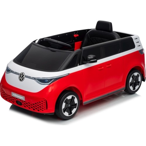 Pojazd elektryczny Volkswagen ID Buzz, czerwony
