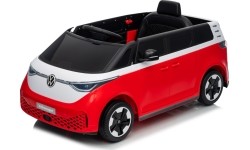Pojazd elektryczny Volkswagen ID Buzz, czerwony