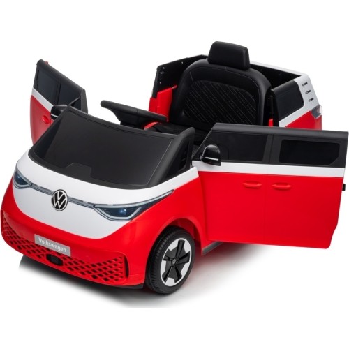 Pojazd elektryczny Volkswagen ID Buzz, czerwony