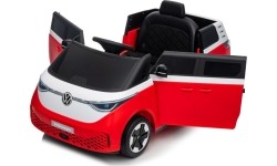 Pojazd elektryczny Volkswagen ID Buzz, czerwony